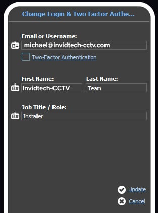 Changing Your Username, Information & 2FA