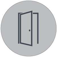 Door-Round-Gray-icon